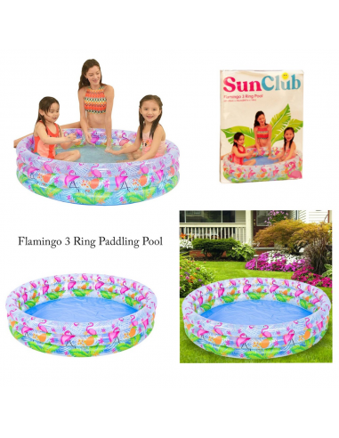 PISCINA REDONDA FLAMINGO 120X25CM