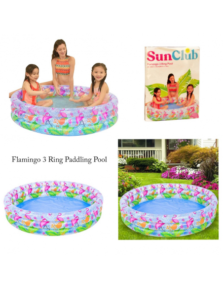 PISCINA REDONDA FLAMINGO 120X25CM