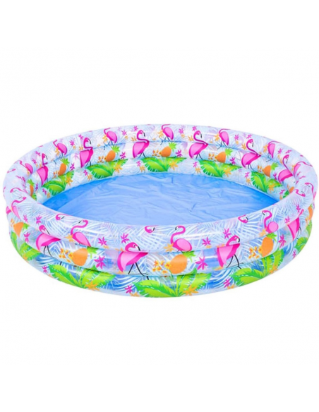 PISCINA REDONDA FLAMINGO 120X25CM