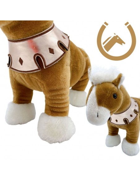 CAVALL MARRO AMB COLLAR 30CM