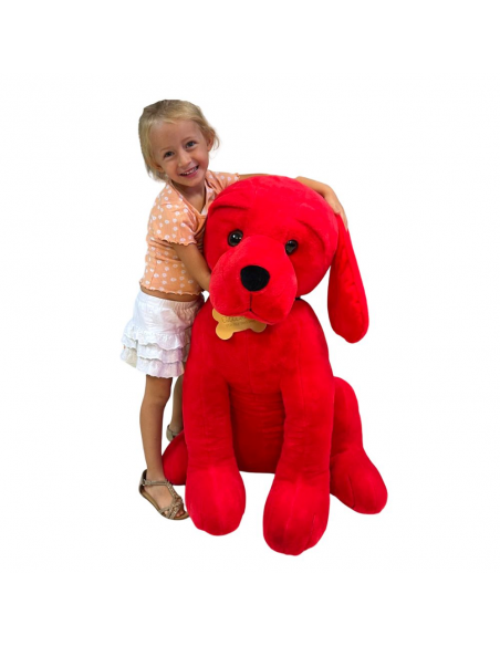 PERRO CLIFFORD DE PELUCHE 91.5CM GIGANTE
