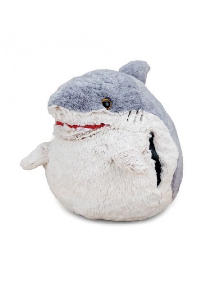 PELUCHE CALIENTA MANOS TIBURON 35X35CM