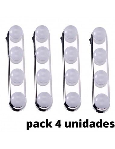 LUCES DE ESTUDIO BEAUTY 4 LED GLAMOUR