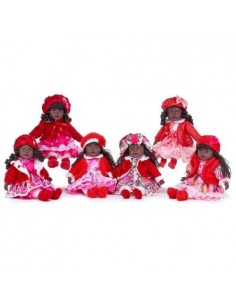 NINES BLACK DOLLS VESTITS 50CM