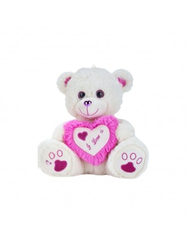 OSO 25CM CON CORAZÓN 3 COLORES OJOS...