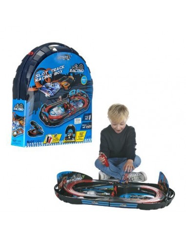 RUEDA SLOT TRACK RACING SET 1:64