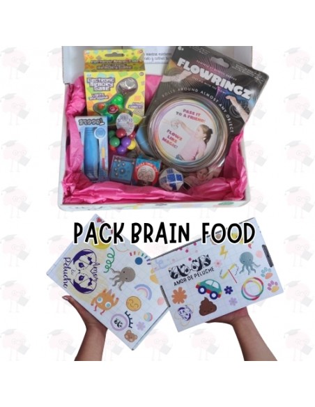 CAJA "BRAIN FOOD" AMOR DE PELUCHE