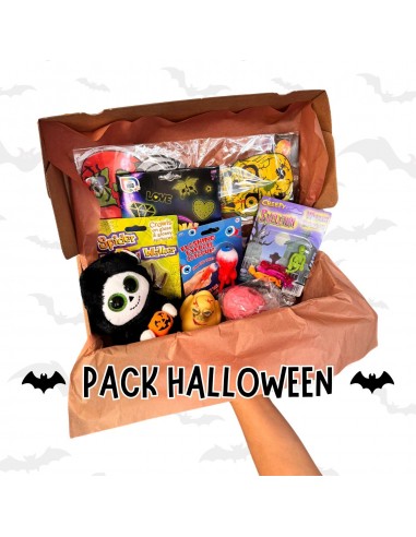 PACK HALLOWEEN CAJA SURTIDA 8 ARTÍCULOS