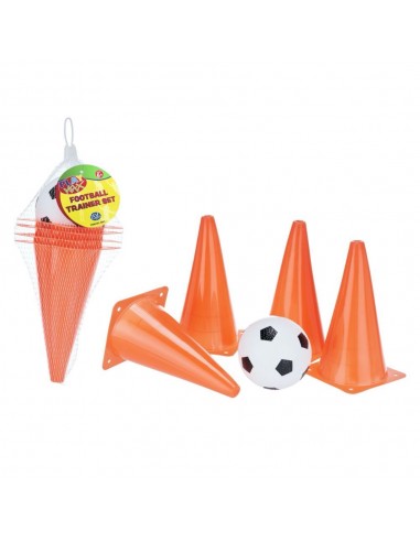 JUEGO FUTBOL ENTRENO SET 5 ACCESORIOS