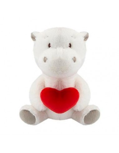 ANIMALES CAFÉ-CREMA CON CORAZÓN 27CM 4 MODELOS