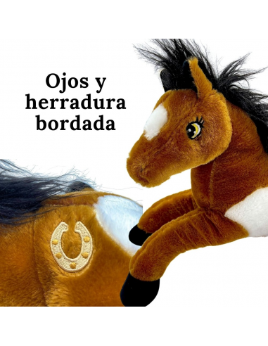 CAVALLS DE PELUIX 33CM EN 3 COLORS