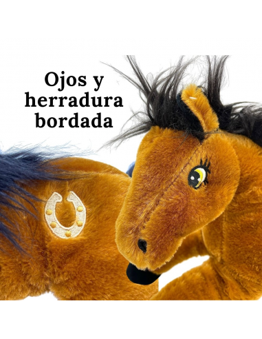 CAVALLS DE PELUIX 33CM EN 3 COLORS