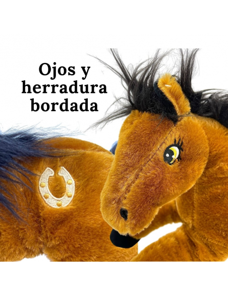 CAVALLS DE PELUIX 33CM EN 3 COLORS