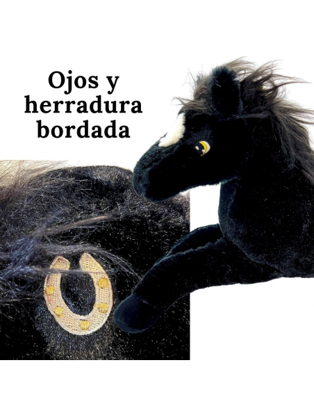 CAVALLS DE PELUIX 33CM EN 3 COLORS