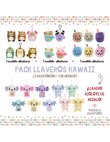 PACK CLAUERS KAWAII + REGAL