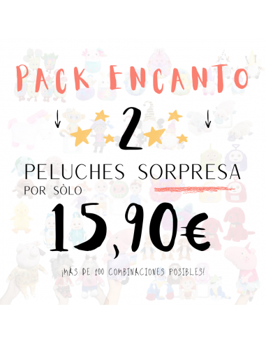 PACK ENCANTO 2 PELUCHES SORPRESA