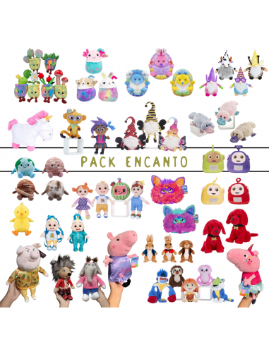 PACK ENCANTO 2 PELUCHES SORPRESA