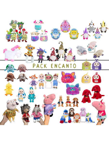 PACK ENCANTO 2 PELUCHES SORPRESA