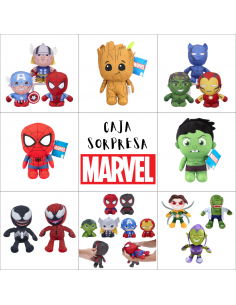 PACK 2 PELUCHES MARVEL...