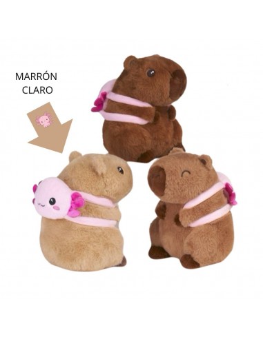 CAPIBARA 21CM AMB MOTXILLA 2 MODELS