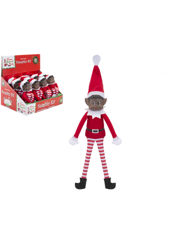 ELFO 30CM BLACK "ELVES BEHAVIN BADLY"...