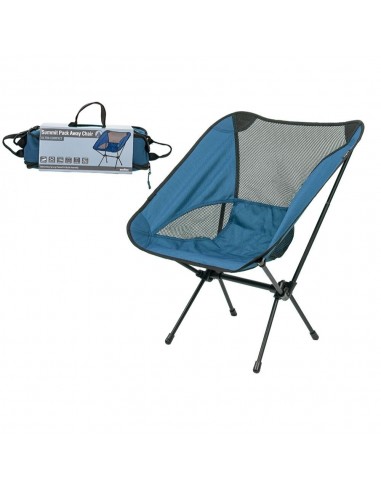 CADIRA CAMPING PORTATIL BLAVA