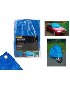 LONA AZUL PLÁSTICO 3x2,4M