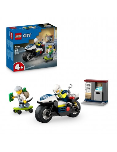 60455 LEGO PERSECUCIÓ EN MOTO POLICIA