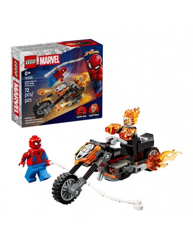 76335 LEGO SPIDER-MAN VS MOTO DEL...
