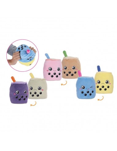 BUBBLE TEA REVERSIBLE 17CM 6 COLORES