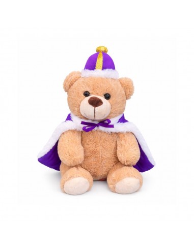 OSO CORONACION CON CORONA Y CAPA 20 CM