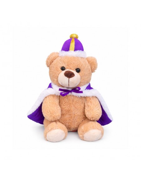 OSO CORONACION CON CORONA Y CAPA 20 CM