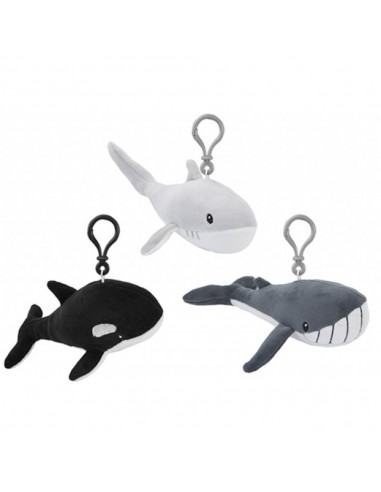 LLAVERO CLIP ANIMALES MARINOS 20CM...
