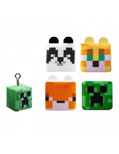 CLAUER MINECRAFT 8CM CUBO CLIP-ON...