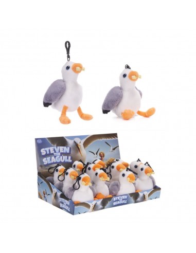 CLAUER STEVEN SEAGULL 13CM BAG CLIP