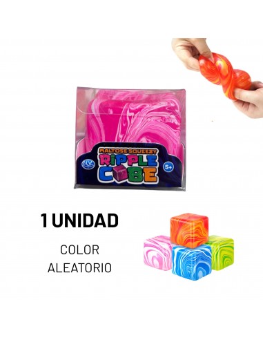 CUBOS GELATINA COLORES 4 MODELOS 5.5CM