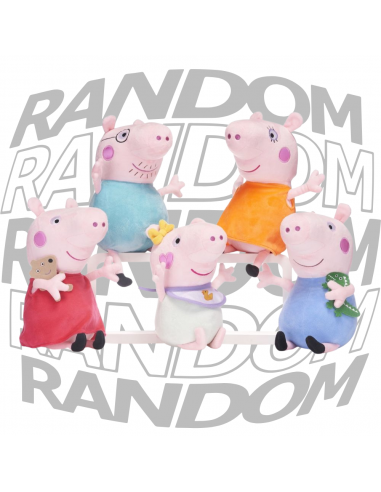 PEPPA PIG FAMILY 30CM MODELO ALEATORIO