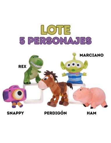TOY STORY 5 30CM 5 PERSONATGES
