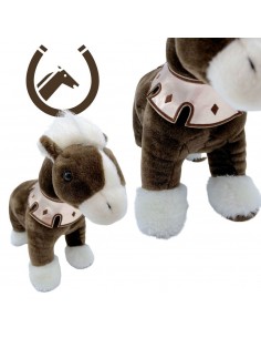 CABALLO MARRON OSCURO CON...
